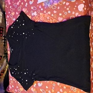 INC Pearl Embellished Top Sz L New without Tags